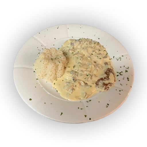 Champignonschnitzel ( C,G,L,O )